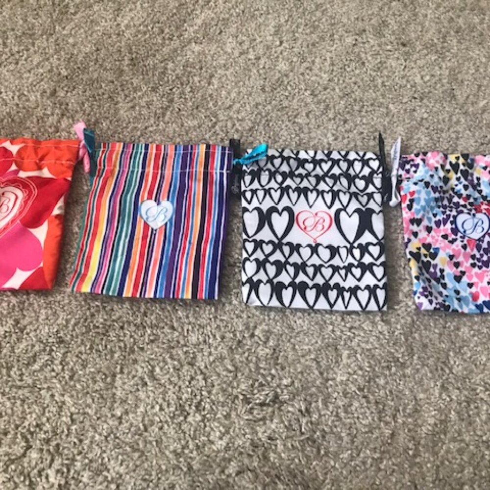 NEW Brighton Collectible Lot of 4 Jewelry Bags